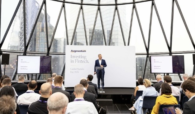 Tim Levene speaking about Augmentum Fintech